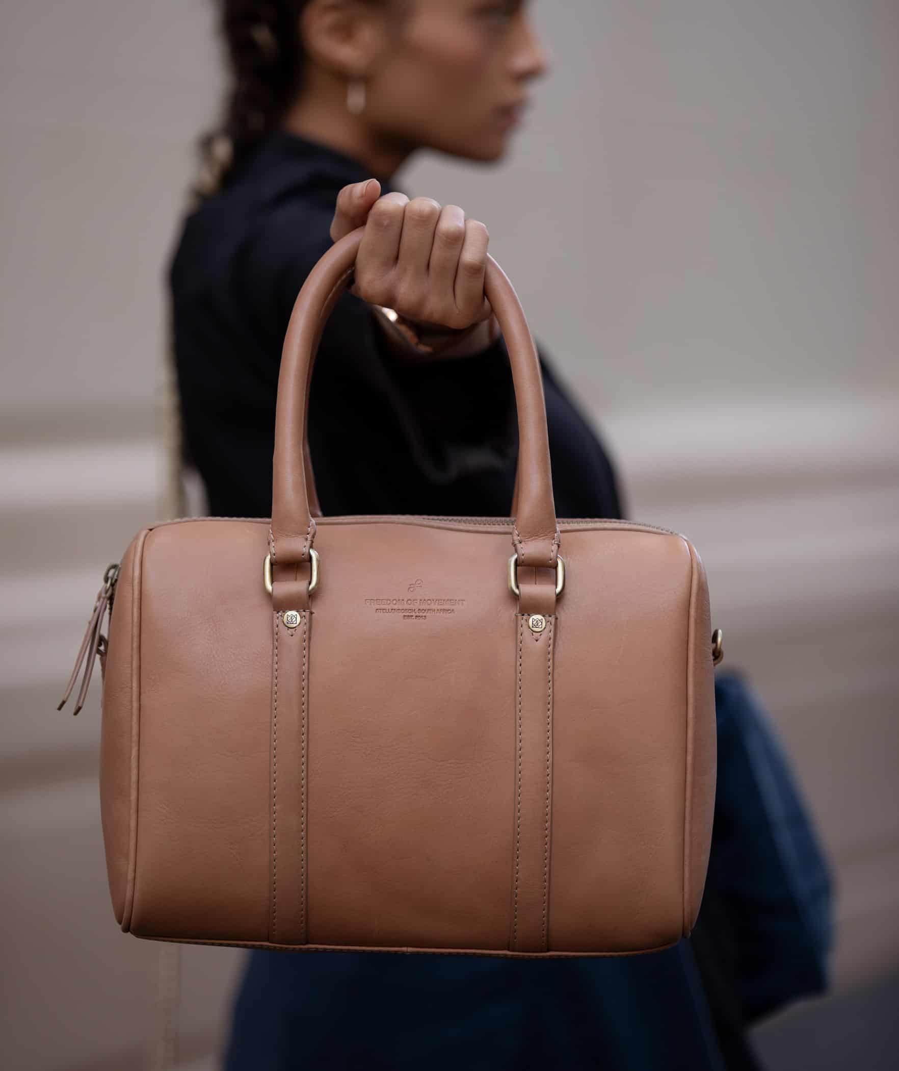 Little Box Bag - Biscuit