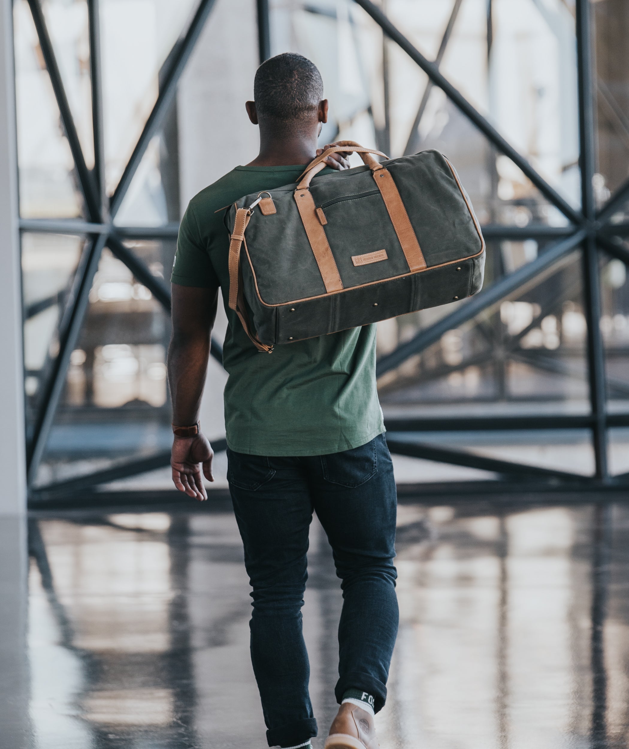 Freddie Olive Canvas