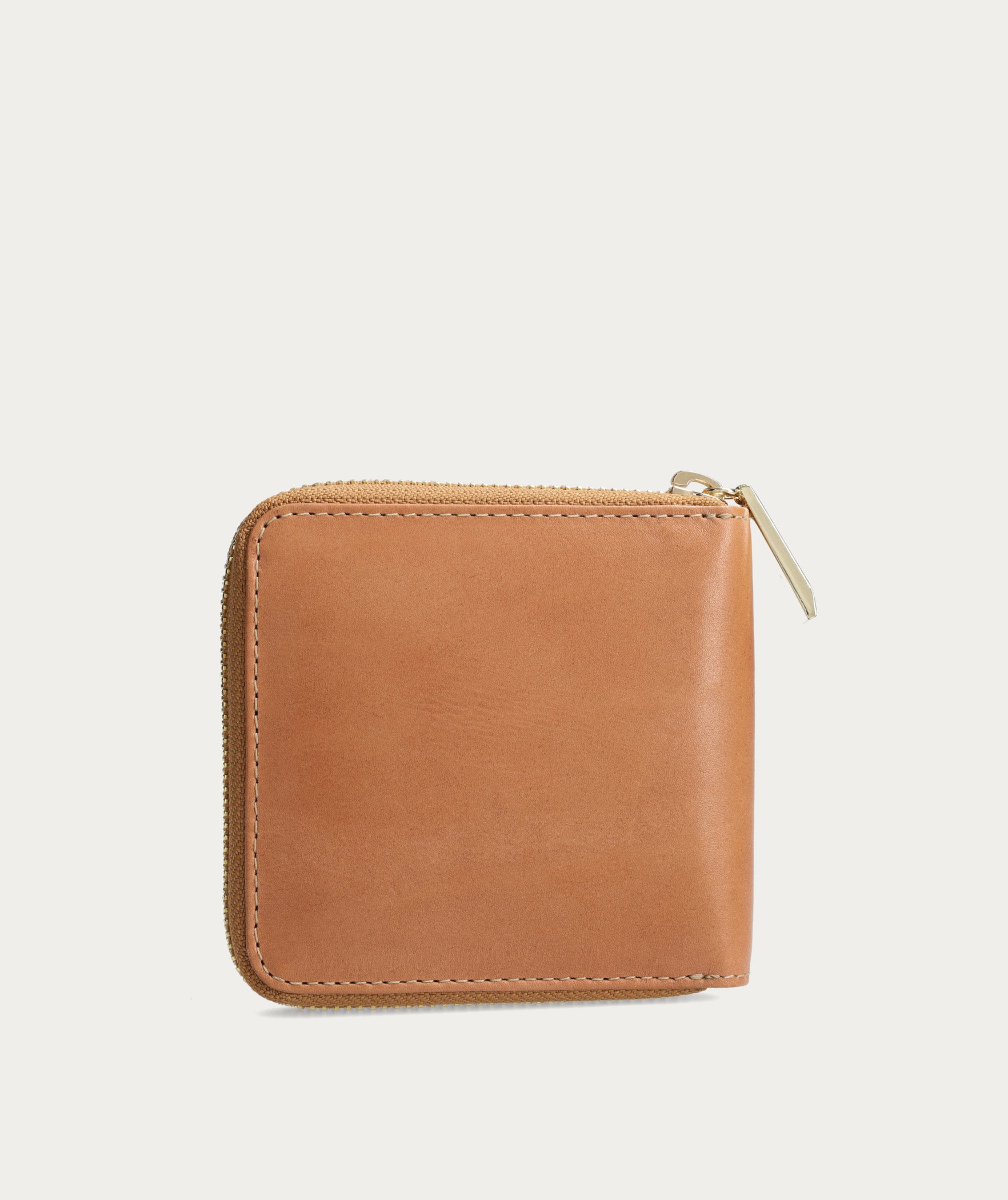 Square Zip Wallet - Biscuit