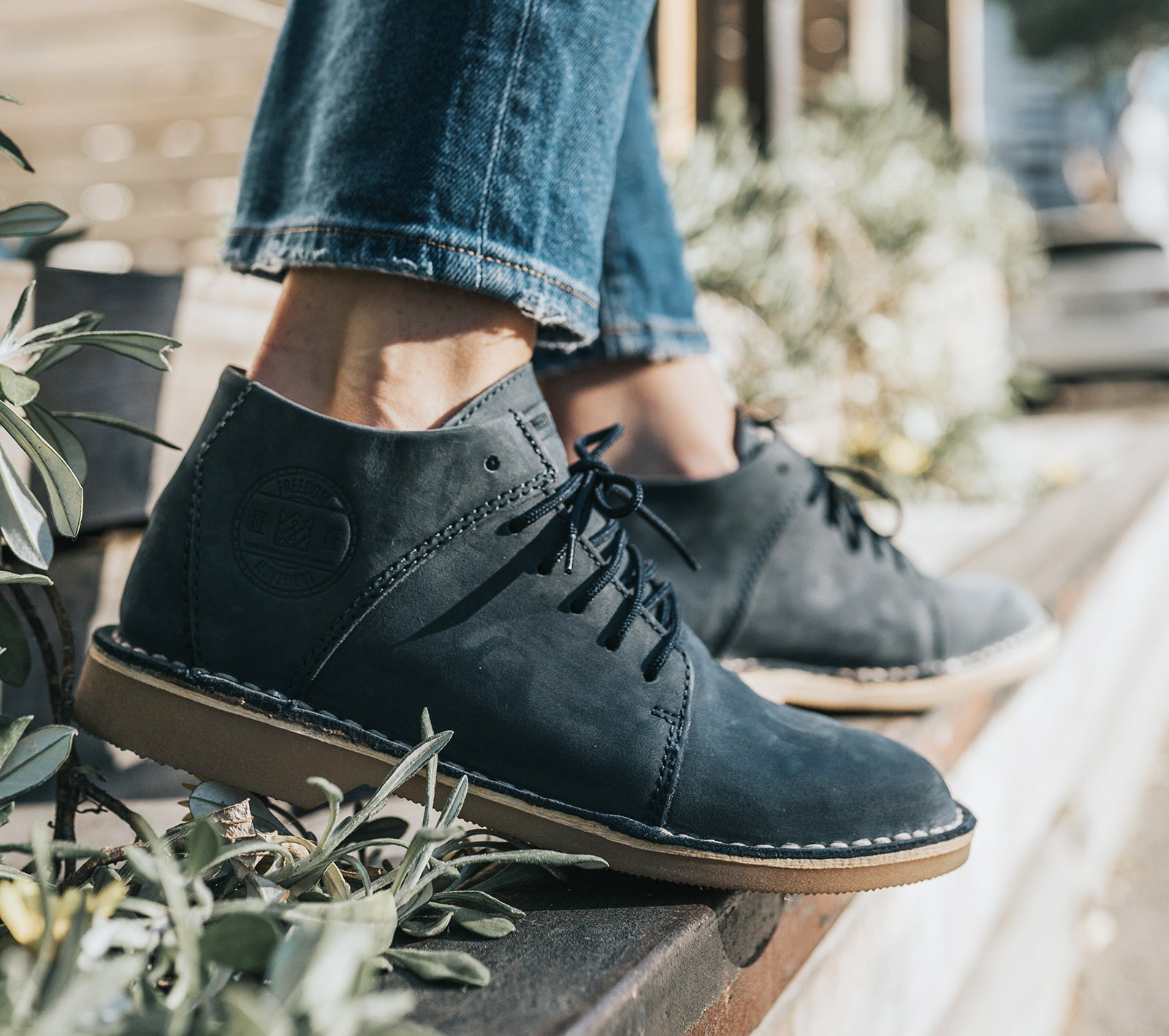 FOM Vellies Lite - Marine Navy